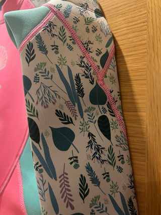 Neopreno niña X-MANTA rosa y turquesa