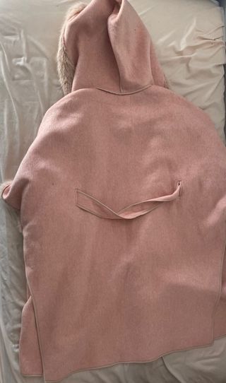 Abrigo Lace Made rosa talla S