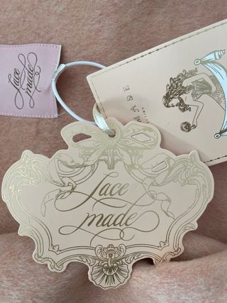 Abrigo Lace Made rosa talla S