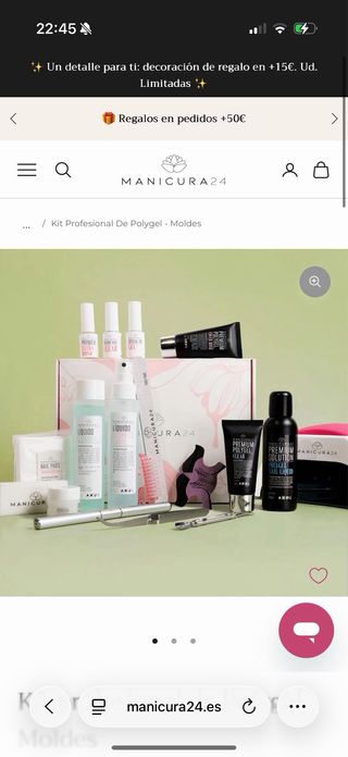 Kit Profesional de Polygel – Moldes