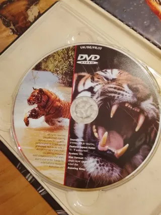 Regalo Dvd e Libro Tigre Delle Paludi #predatori