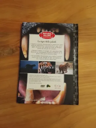 Regalo Dvd e Libro Tigre Delle Paludi #predatori
