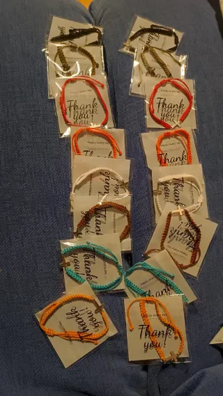 Pulseras Cruz variadas regalo detalle