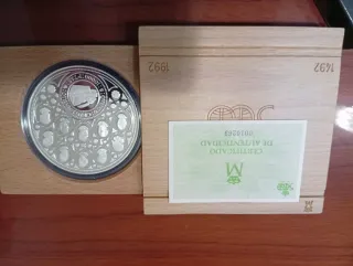 Moneda Plata 10000 Ptas