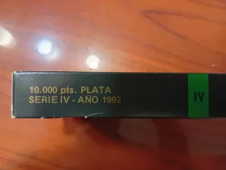 Moneda Plata 10000 Ptas