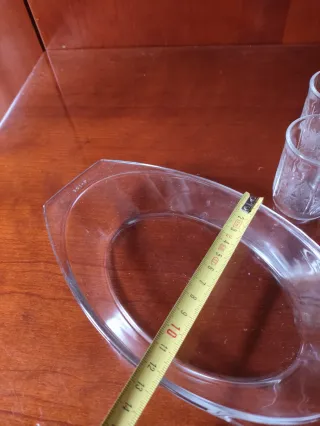 6 Vasos de chupito + Bandeja Pyrex