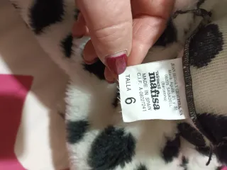 Disfraz mono perro Dálmata 6 años