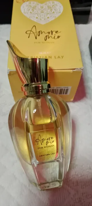 Perfume Amore Mío + Pendientes Cristian Lay