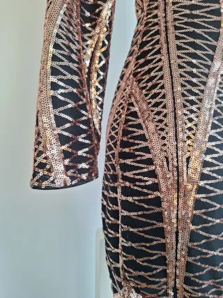 Vestido fiesta lentejuelas