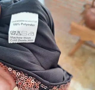 Vestido fiesta lentejuelas