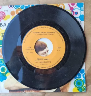 Renato Rascel Bambina dagli Occhi Neri 45 giri