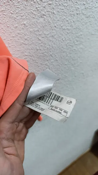 Jersey deportivo Kalenji rosa manga larga talla S