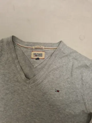 Jersey Tommy Hilfiger Denim Gris Talla M