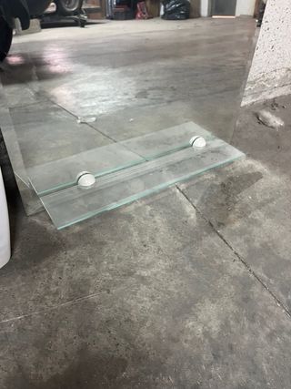 Lavabo 62cm con pedestal y espejo