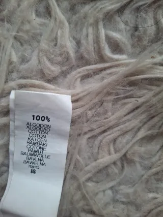 Pantalón Bershka Burdeos Talla S Algodón