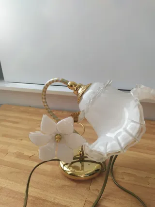 2 Applique Vintage Floreale (Stile Murano/Regency)