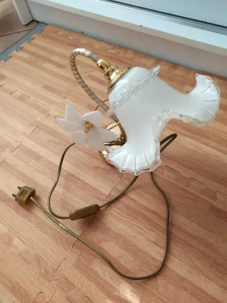 2 Applique Vintage Floreale (Stile Murano/Regency)