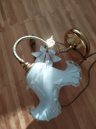 2 Applique Vintage Floreale (Stile Murano/Regency)