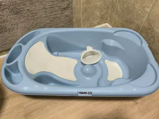 Bañera CAM para bebé con patas