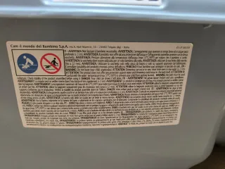 Bañera CAM para bebé con patas