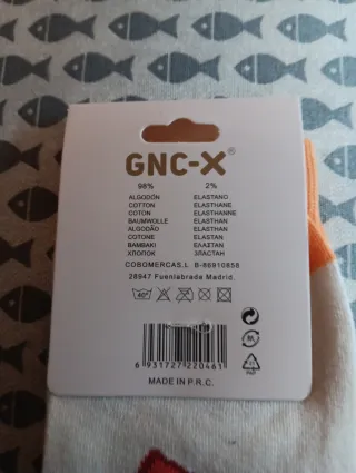 Calcetines GNC-X Enfermería Talla 35-40