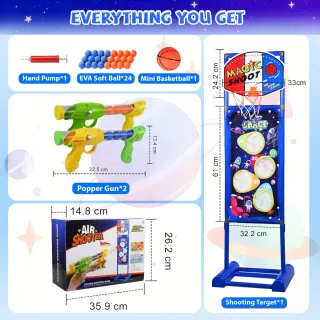 Pistola de Juguete Tiro al Blanco