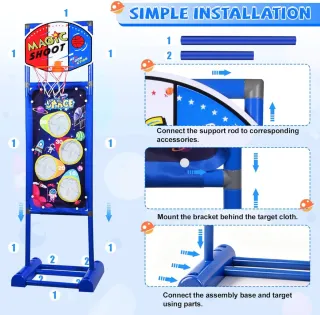 Pistola de Juguete Tiro al Blanco
