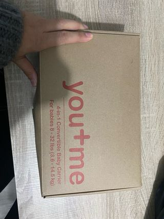 Mochila Porta Bebés ergonómico YOU+ME Gris