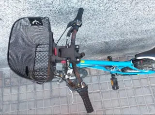 Bicicleta Orbea Azul con Cesta