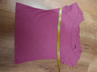 Camiseta Zara manga corta rosa Talla M