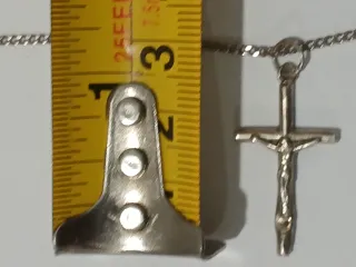 Corrente Prata 925 com Crucifixo