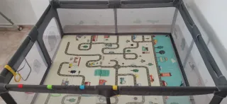 Parque infantil con accesorios