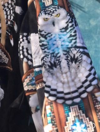 Sudadera con estampado de lobo y buho 54/56/58