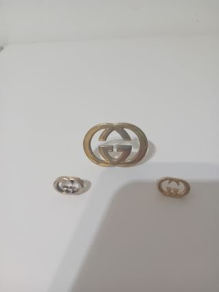 Monograma Gucci Dorato e Argentato