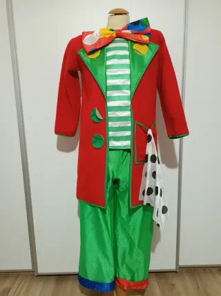 Disfraz Payaso Infantil Completo