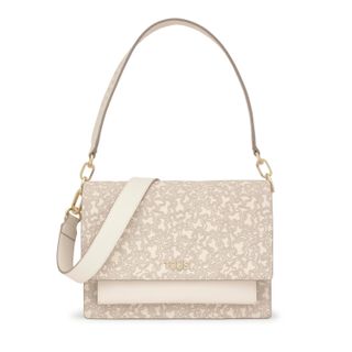 Bolso TOUS Audree Kaos Mini Lines Beige