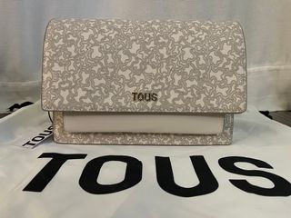 Bolso TOUS Audree Kaos Mini Lines Beige