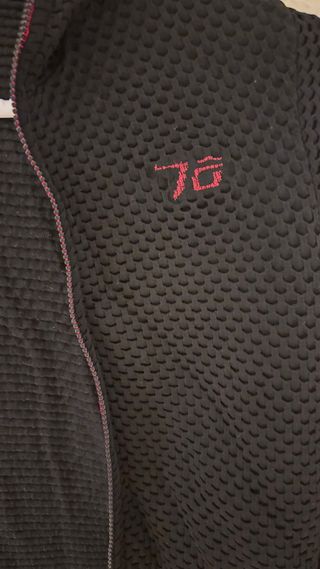 Chaqueta Hoko térmica negra con cremallera