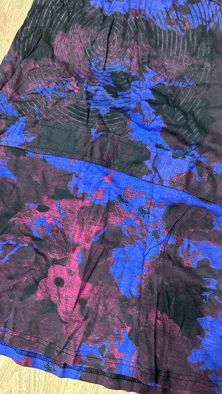 Vestido Desigual Azul y Morado