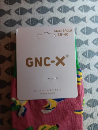 Calcetines GNC-X con estampado de plátanos