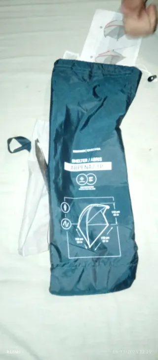 Refugio tienda de campaña Quechua