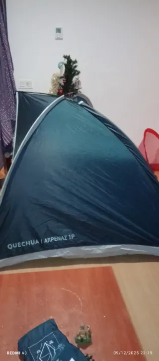 Refugio tienda de campaña Quechua