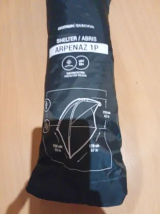 Refugio tienda de campaña Quechua