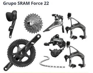 Grupo Sram Force Mecánico y Pinza