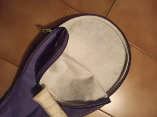 Coppia racchette tennis con custodia