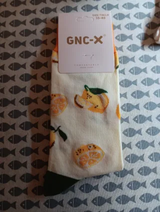 Calcetines GNC-X Limones Talla 35-40