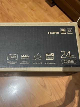 Monitor Samsung CRG5 24 Curvo 144Hz