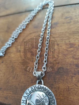 Collana Harley Davidson skull est.1903