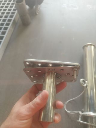 Cañeros de pesca de combate