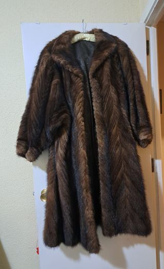 Abrigo de piel señora